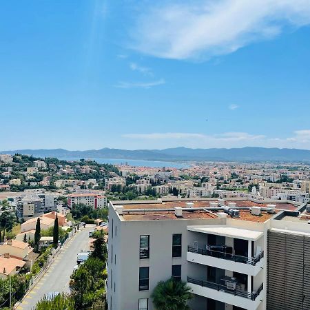 Tres Bel Appartement -Residence Avec Piscine Sur Le Toit Et Vue Panoramique Сен-Рафаэль Экстерьер фото